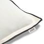 Look Pillowcase Linen White 38 x 38 cm 2