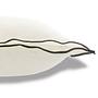 Look Pillowcase Linen White 38 x 38 cm 1