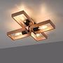 Ceiling Lamp Franky Iron Solid Acacia 4