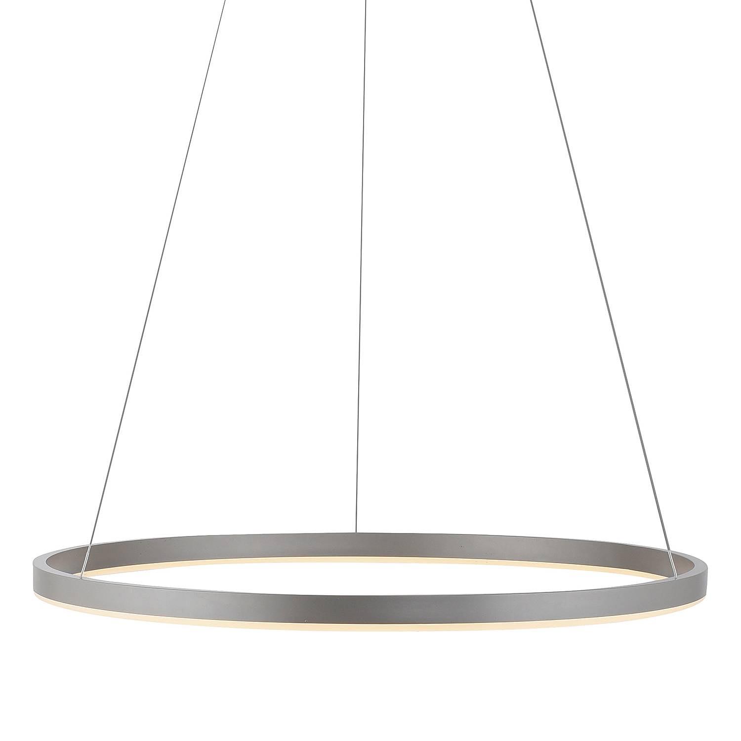 LED pendant luminaire Ritus Type B Aluminum Silver 1