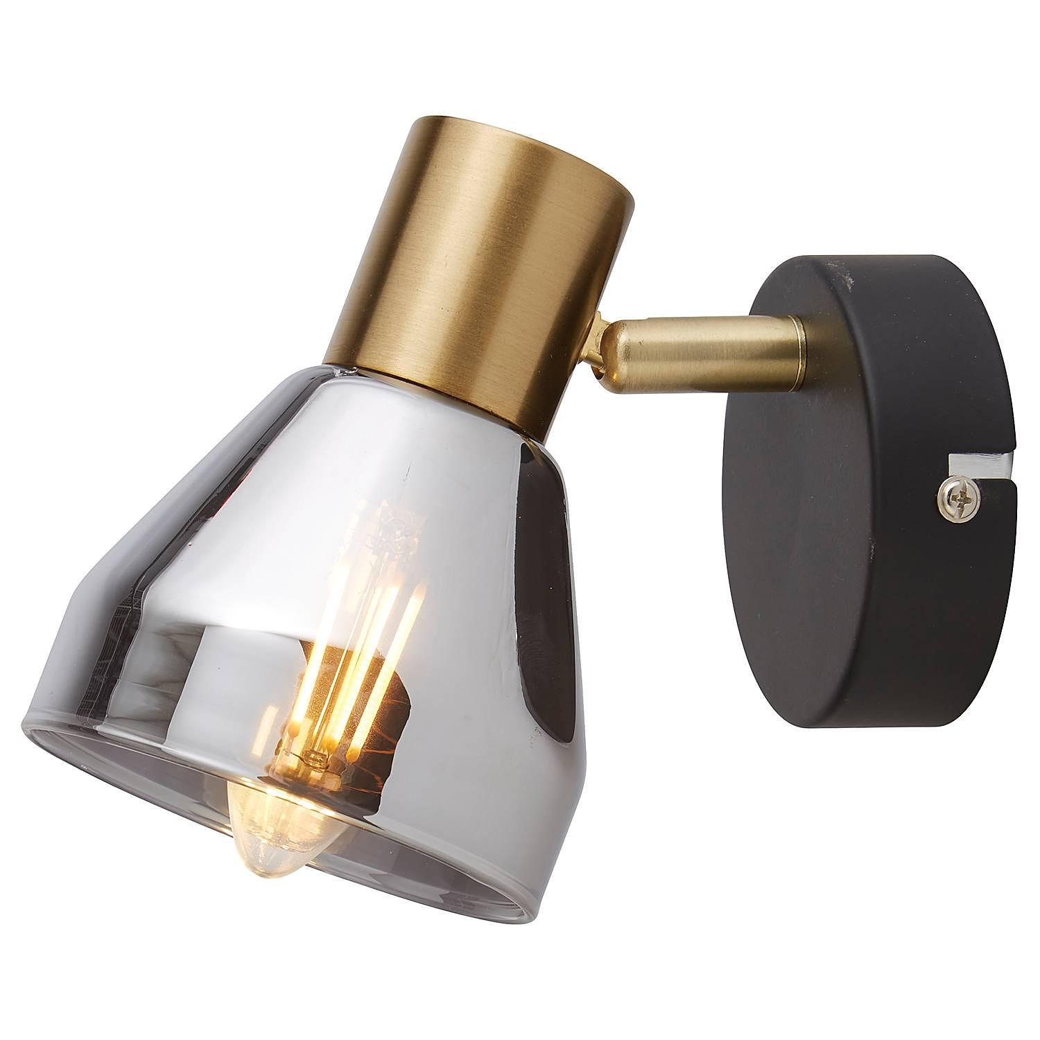 Lanester Wall Lamp Steel 1-flame 2