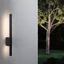 Stan Wall Lamp Aluminum Gray Single-flame 2