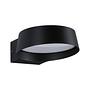 Capea Wall Lamp Aluminum Grey Single-flame 3