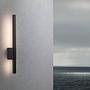 Stan Wall Lamp Aluminum Gray Single-flame 3