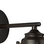 School House Wall Lamp Opal Glass Steel Single-Flame 2