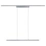 Pendant lamp Lento Chrome Grey Silver 1