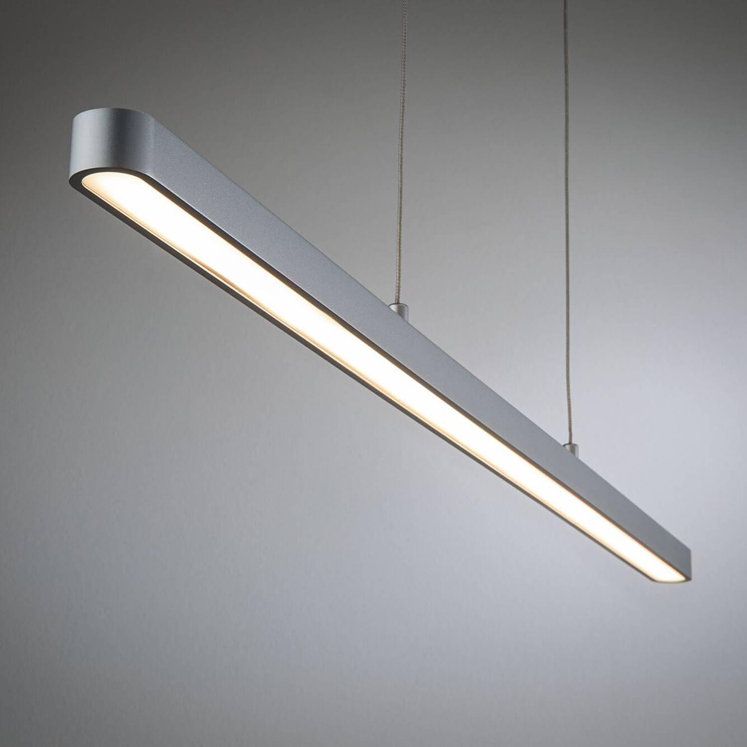 Pendant lamp Lento Chrome Grey Silver 2