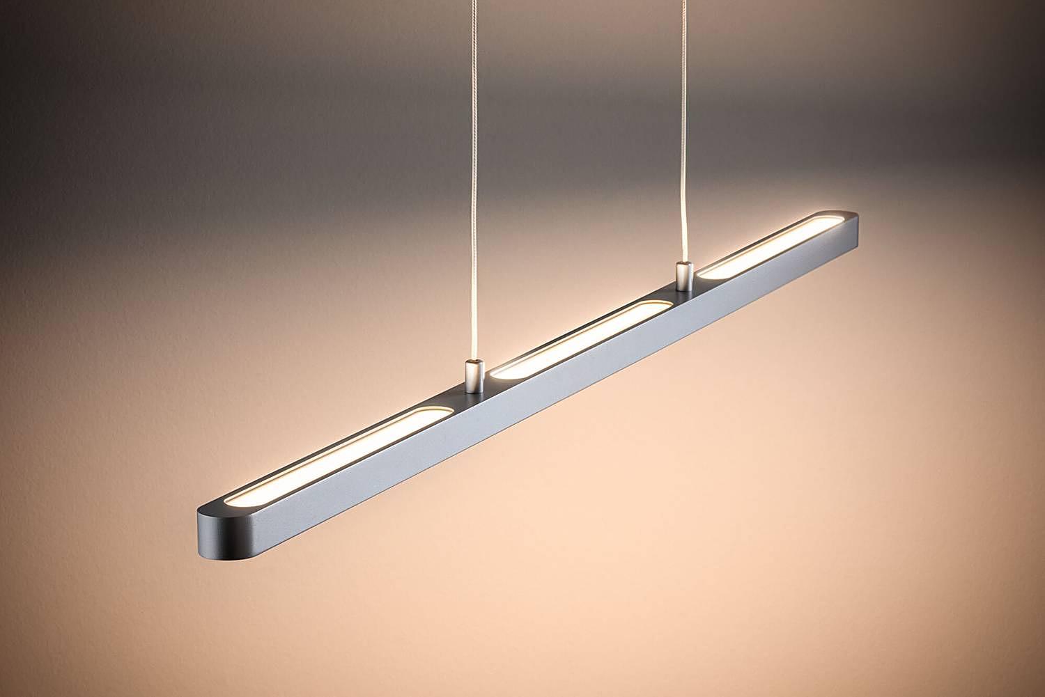Pendant lamp Lento Chrome Grey Silver 3