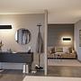 Stine Type A LED Wall Lamp Metal Black 1-light 3