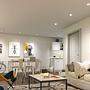 3x LED Recessed Light Coin Dimmable White 2
