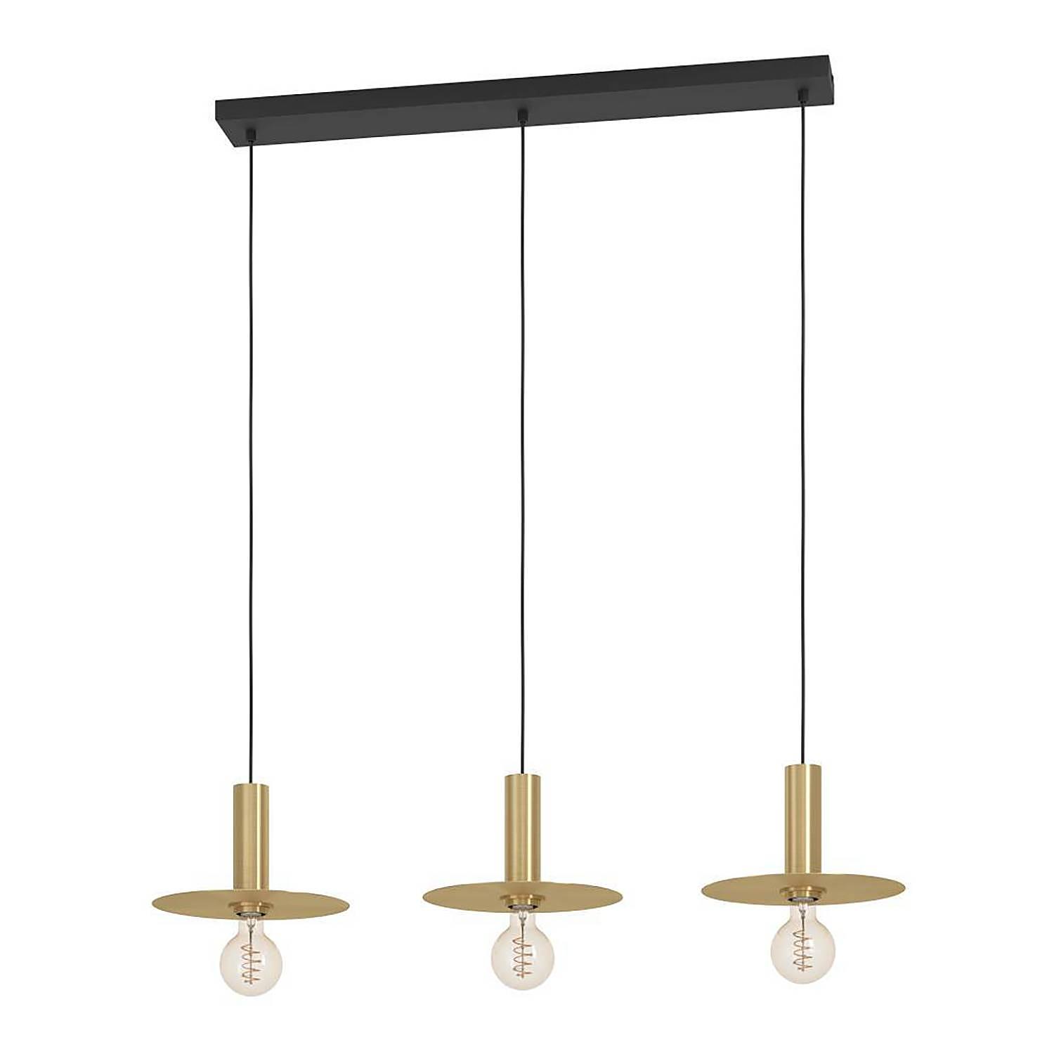 Escandell Pendant Lamp Steel 3-light 1