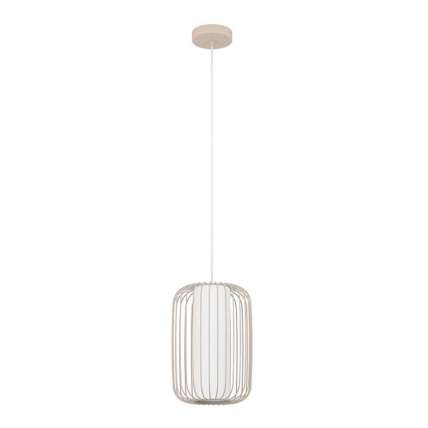 Terrarosa Pendant Lamp Steel Mixed Fabric 1