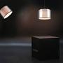 Pendant lamp Burton fabric steel 4
