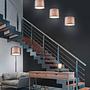 Pendant lamp Burton fabric steel 2