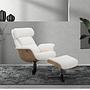 Upholstered stool Boulin's Cream 2