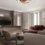 LED ceiling light Caya Black Ø 50cm 2
