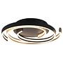LED ceiling light Caya Black Ø 50cm 4