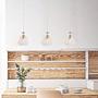 Grazioglass Pendant Lamp Aluminum Glass 1-light 2