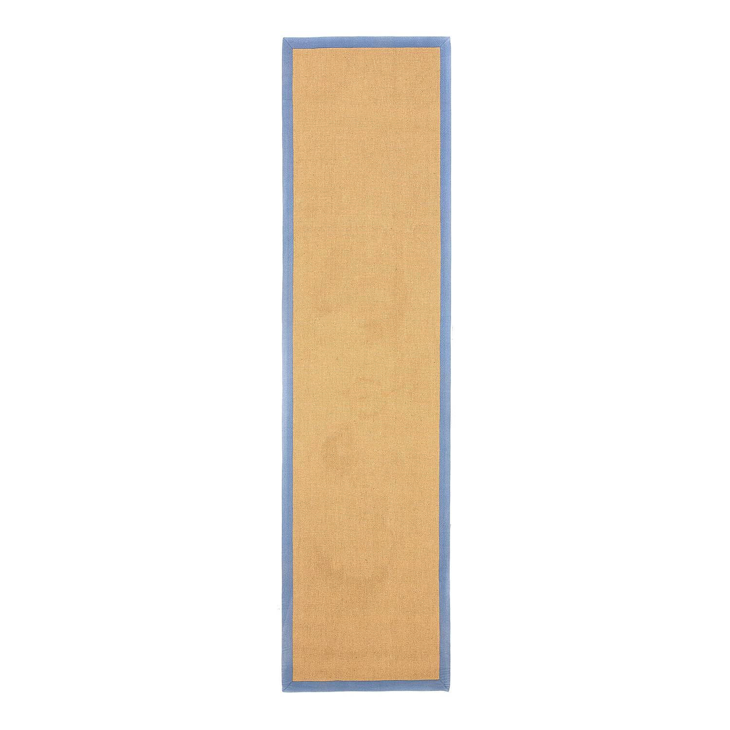 Juteläufer Bafor Beige Blau 1