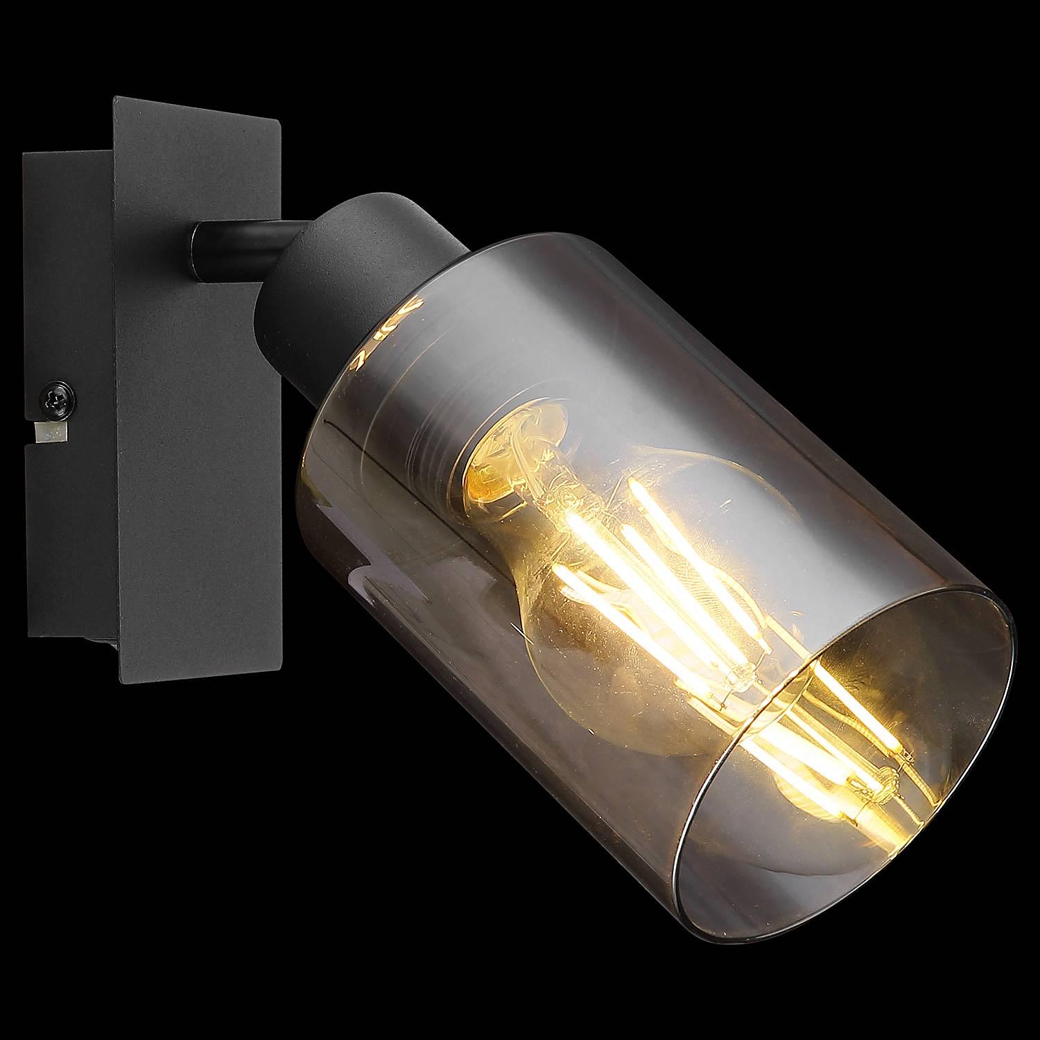 Hadera Type A Wall Sconce Colored Glass Iron 1-light 3