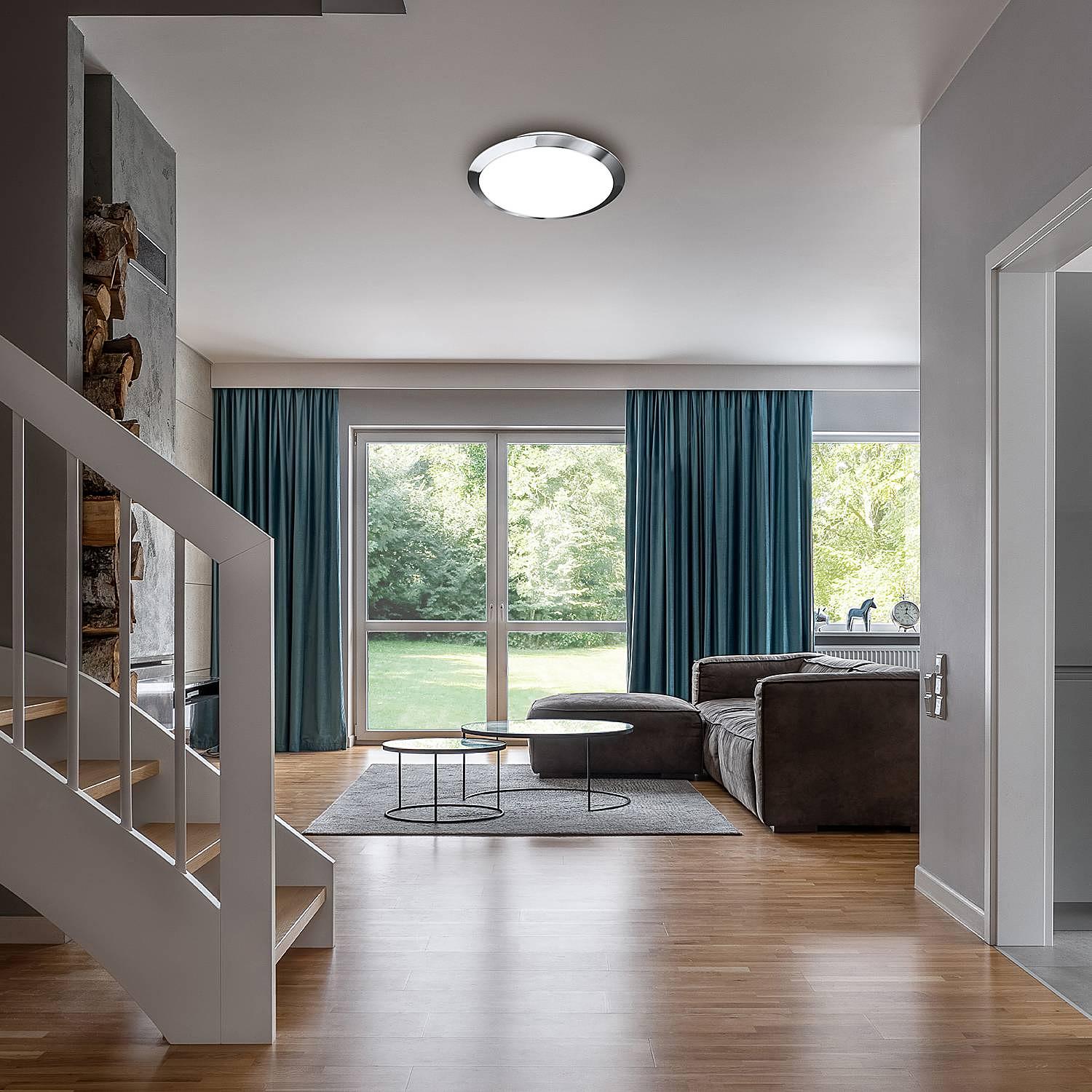LED Ceiling Light Polypropylene 1-light 3