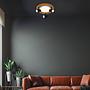 Areiro Round Ceiling Lamp Aluminum 4-bulb 2