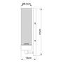 Wall lamp Hans 1-light Black 3