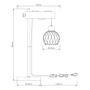 Table lamp Paulo 1-light Black 4