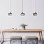 Pendant lamp Maxy Type B colored glass iron Diameter: 24 cm 2