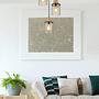 Pendant lamp Reid Type B colored glass iron 2