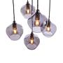 Pendant light SOFIE Iron Glass Bronze 3