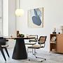 Pendant lamp Blacky Type J 1-light Silver 2