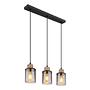 Pendant lamp Reid Type C 3-flame Black 4