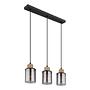 Pendant lamp Reid Type C 3-flame Black 3