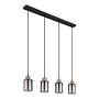 Pendant lamp Reid Type C colored glass iron 3