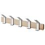 Coat rack Rin Ash wood Part-solid Silver 1