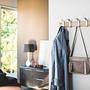 Coat rack Rin Ash wood Part-solid Silver 2