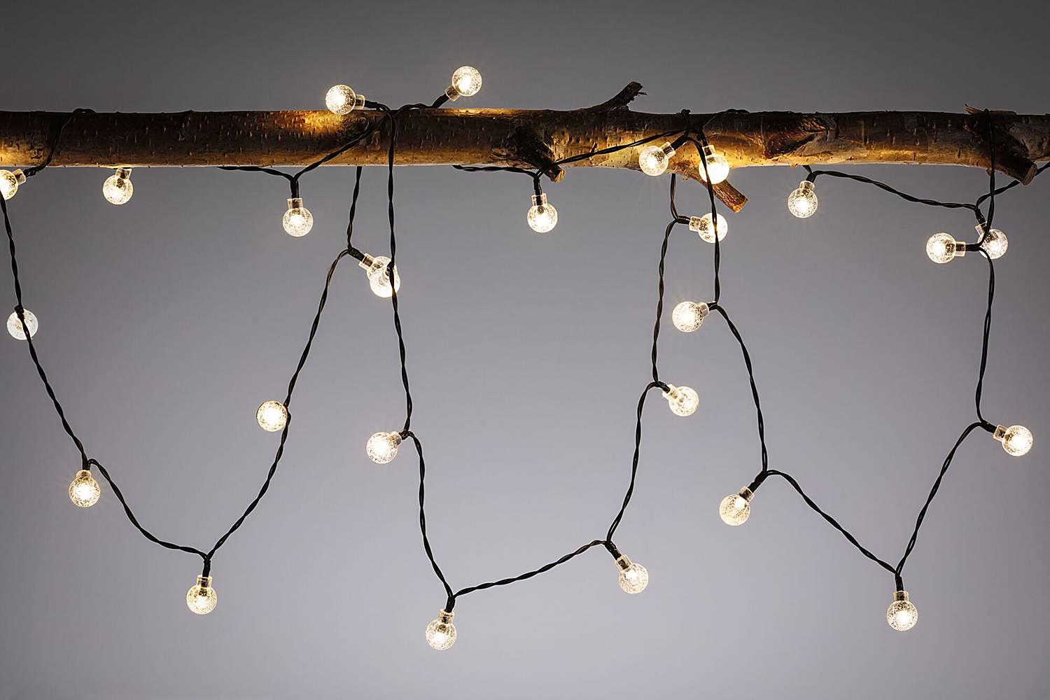 Solar-Lichterkette Soala Kunststoff Schwarz 2