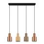 Agudo Pendant Lamp Iron 4-bulb 3