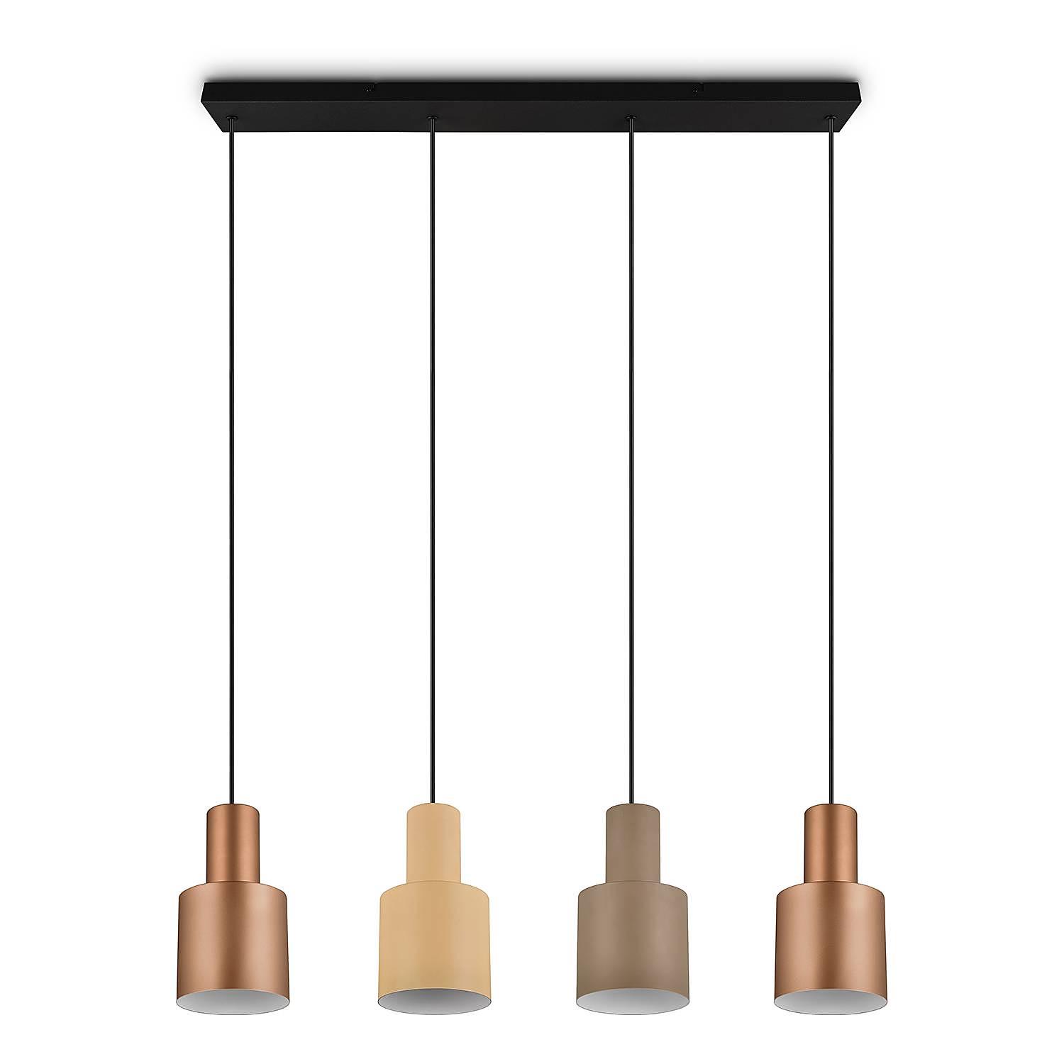Agudo Pendant Lamp Iron 4-bulb 3