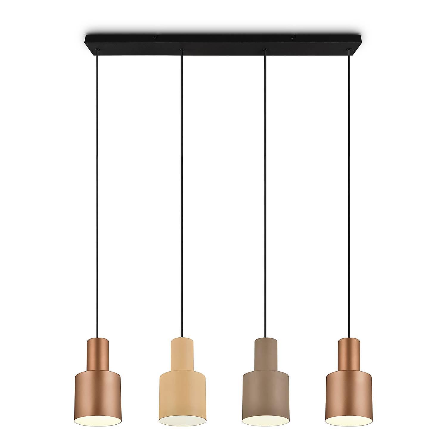 Agudo Pendant Lamp Iron 4-bulb 4