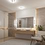 Gove Ceiling light Opal glass Chrome 1-light 2