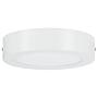 LED Ceiling Light Lunar Round Aluminum White 3