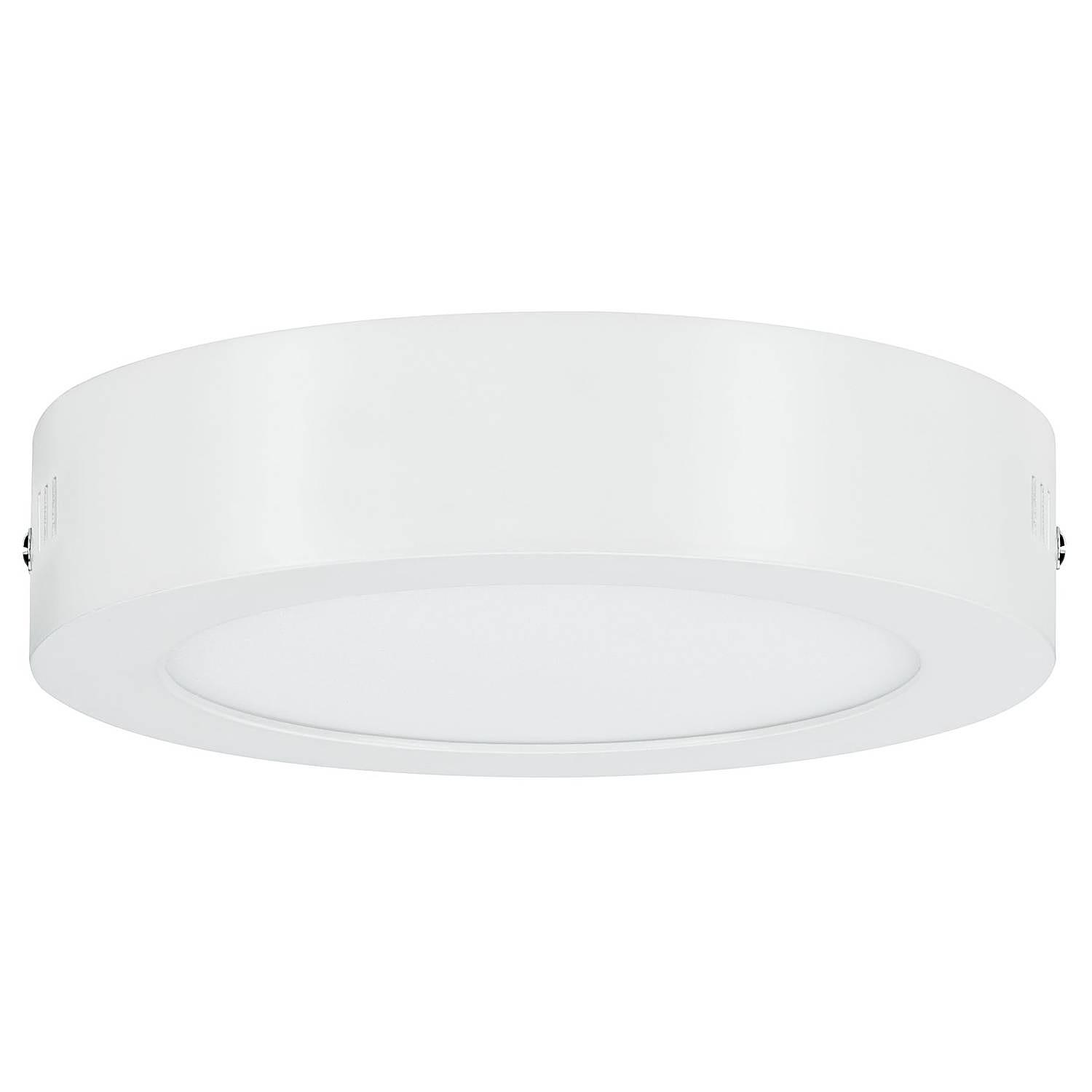 LED Ceiling Light Lunar Round Aluminum White 3