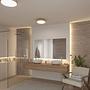 1-Flame Ceiling Light Oka Acrylic Glass Light Brown 2