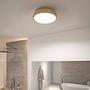 1-Flame Ceiling Light Oka Acrylic Glass Light Brown 3