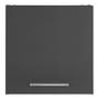 Wall cabinet 1 door Anthracite Height: 50 cm 3
