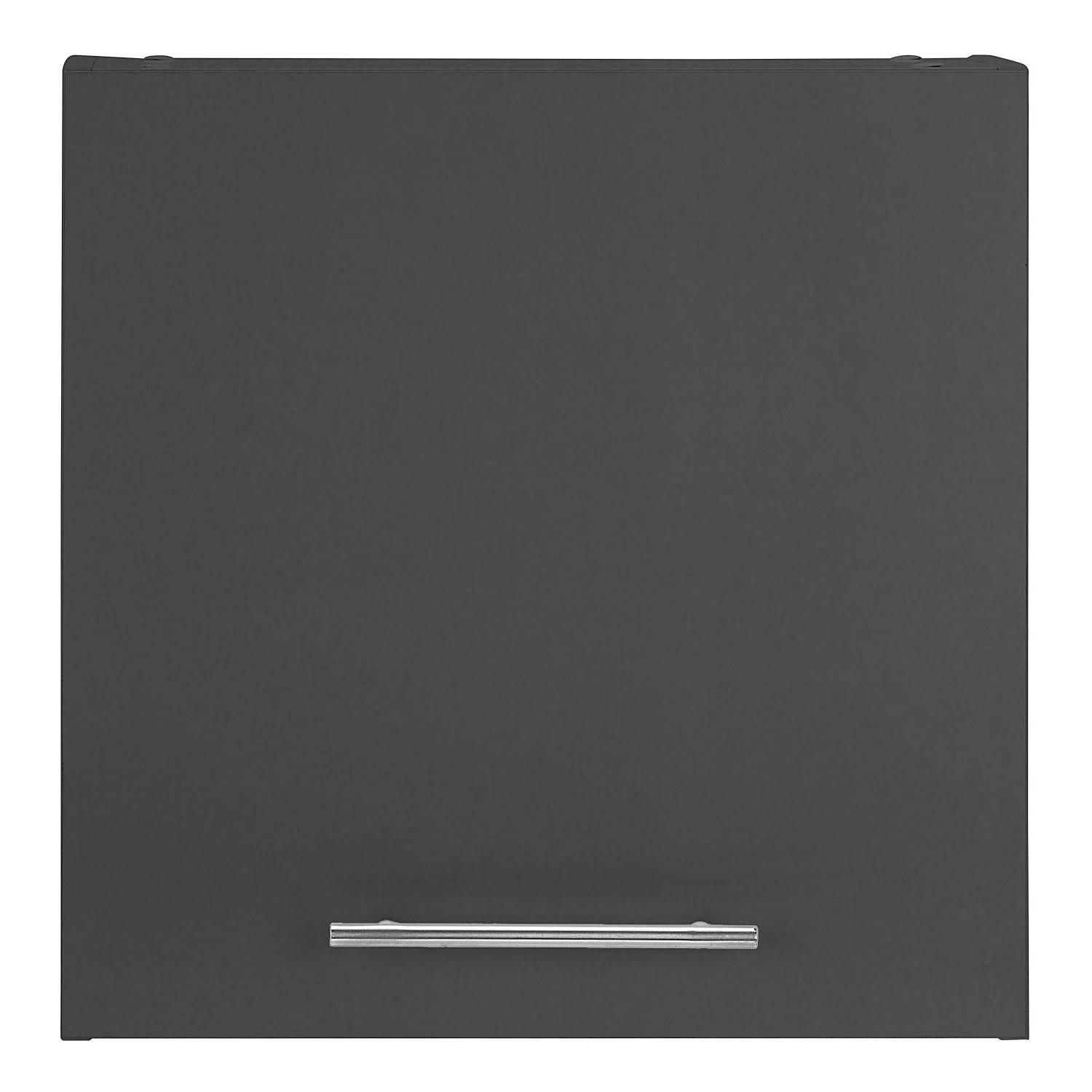 Wall cabinet 1 door Anthracite Height: 50 cm 3