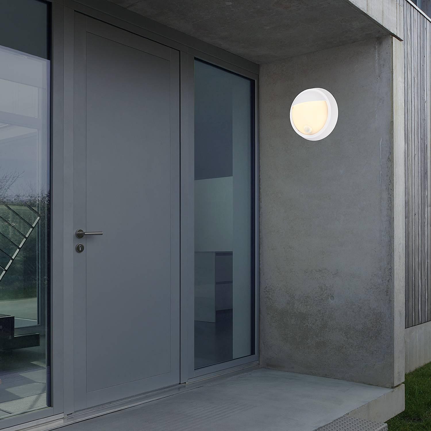 Less LED wall lamp with sensor Aluminum Plastic 2