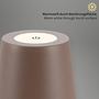 1-Flammig LED Table Lamp Tyli Aluminum Brown 4